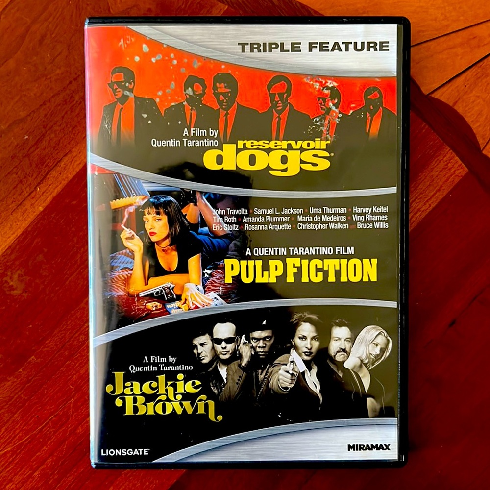 Quentin Tarantino Triple Feature DVD